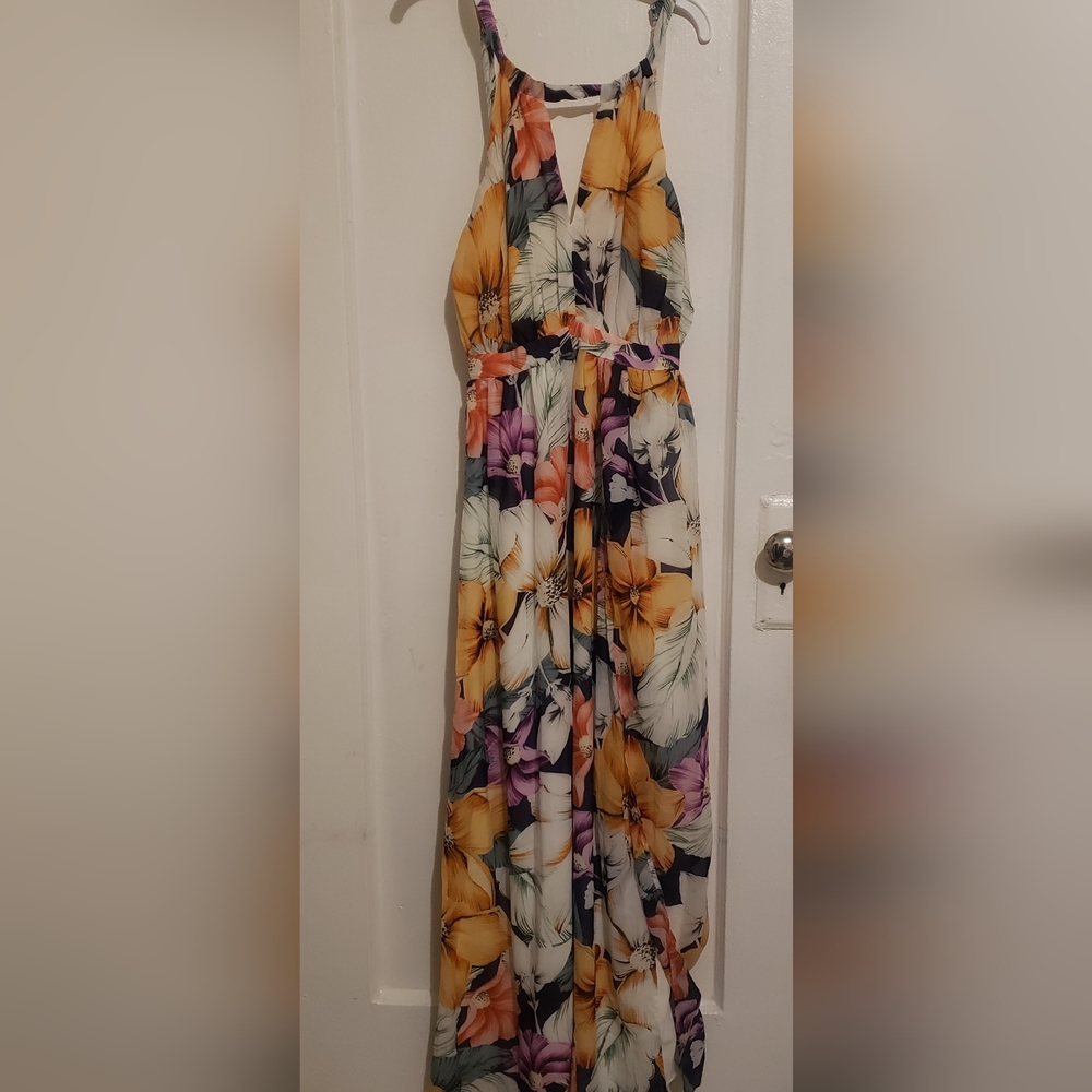 Miss Me Strappy long Floral Maxi Dress ,size small ,NWT - Picture 5 of 7